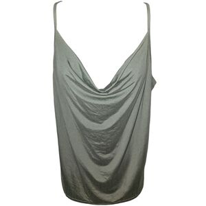 NWT AndTheWhy Los Angeles Cowl Neck Tank Top